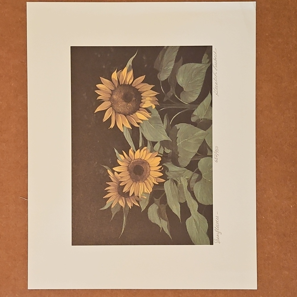 Sunflower Art Print by Gerald H Lubeck